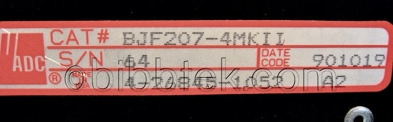 Image sur ADC BJF207-4MKII Balanced 1/4" Audio patch panels