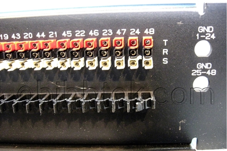 Image sur ADC BJF207-4MKII Balanced 1/4" Audio patch panels