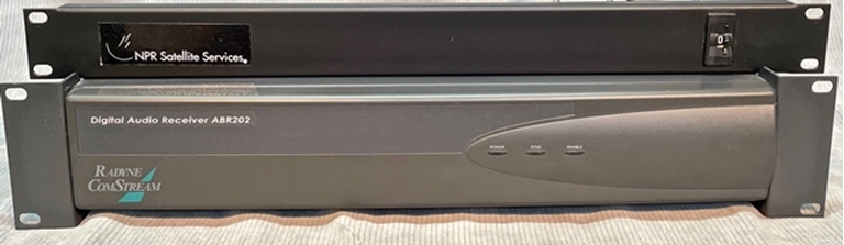 Image sur Radyne ComStream Digital Audio Receiver ABR202