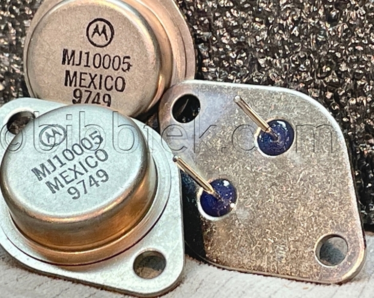 Image sur Motorola  MJ10005 Transistors, NOS. price per pair.