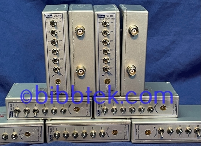 Image sur Matthey Video Delay VU360, 10 to 325 ns.
