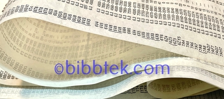 Image sur HIckok Roll Chart models 752-752A