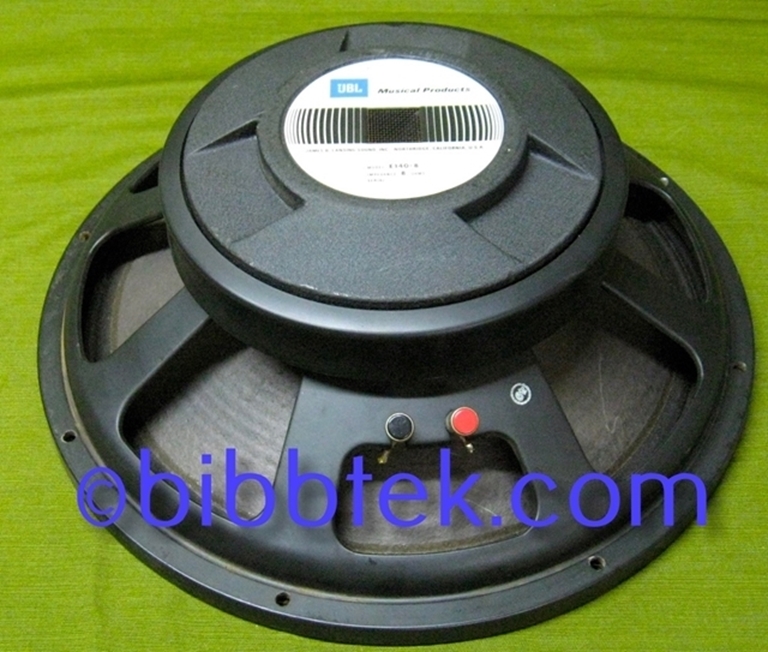 Image sur JBL E140-8 15" Bass Driver, sn 75128 SOLD OUT