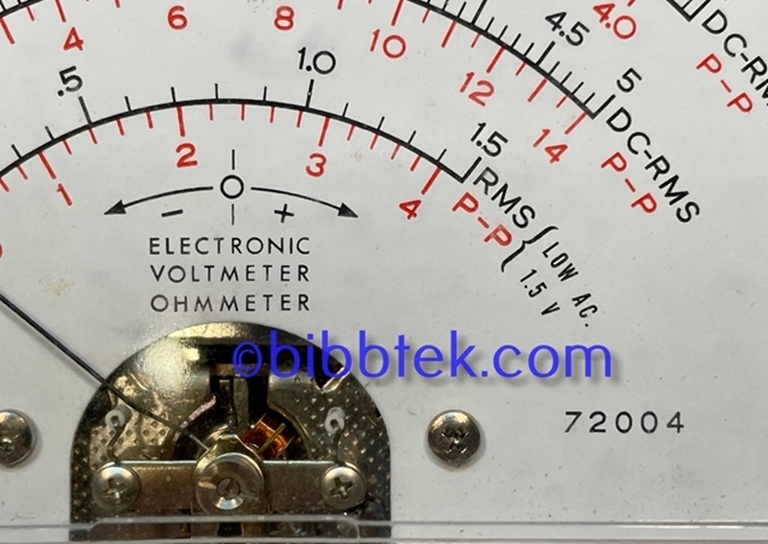 Image sur Eico Meter 72004, NOS, for Volt-Ohmmeter