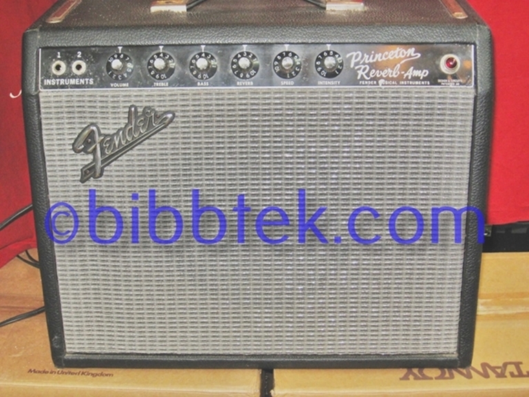 Image sur 1967 Fender Princeton Reverb, sn A18544.