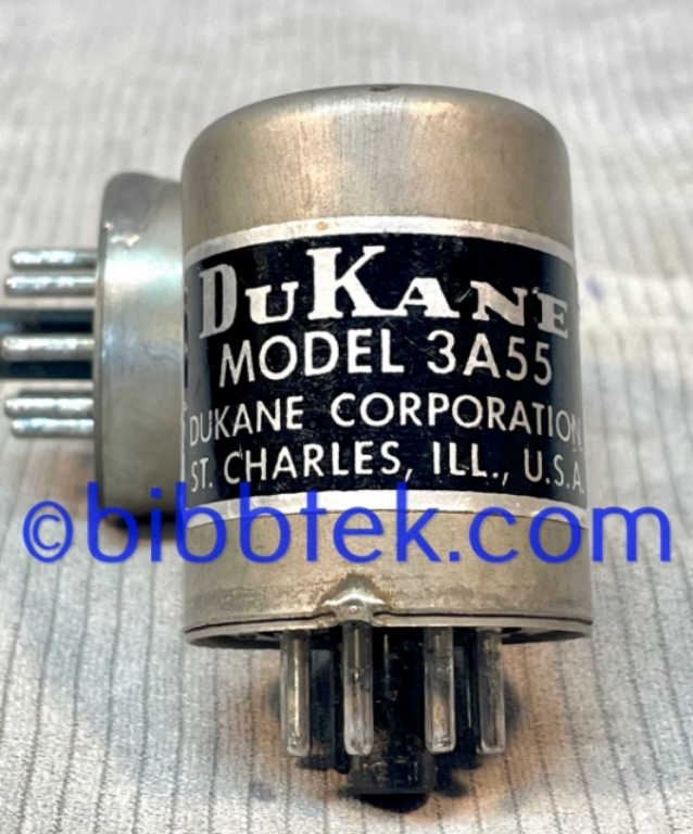 Image sur Dukane Model 3A55 MIc input transformer, for Dukane 1E460A tube amplifier.