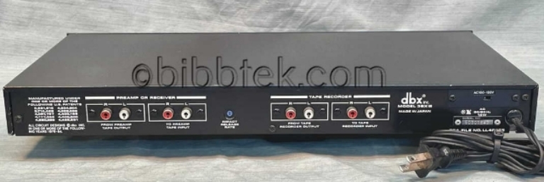 Image sur dbx 3BXiii  3 band dynamic range expander, VG condition.  snn50301843