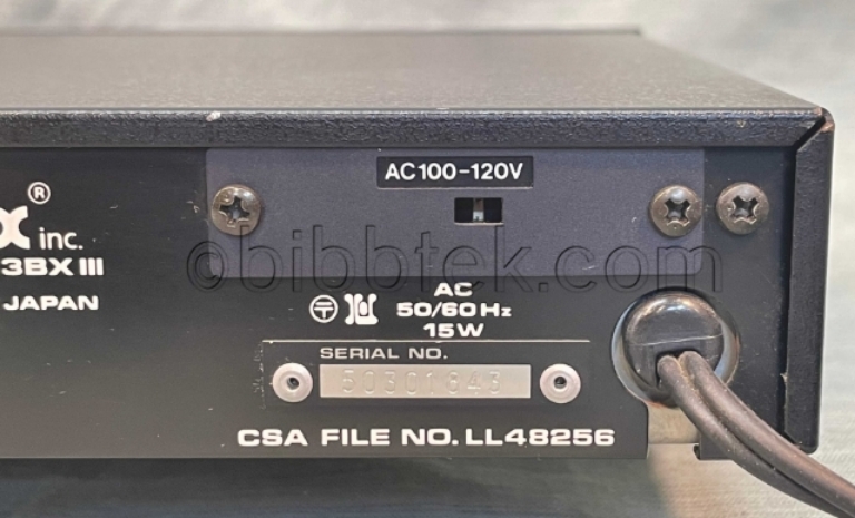 Image sur dbx 3BXiii  3 band dynamic range expander, VG condition.  snn50301843