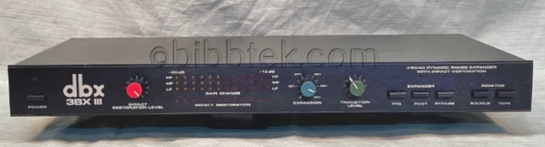 Image sur dbx 3BXiii  3 band dynamic range expander, VG condition.  snn50301843