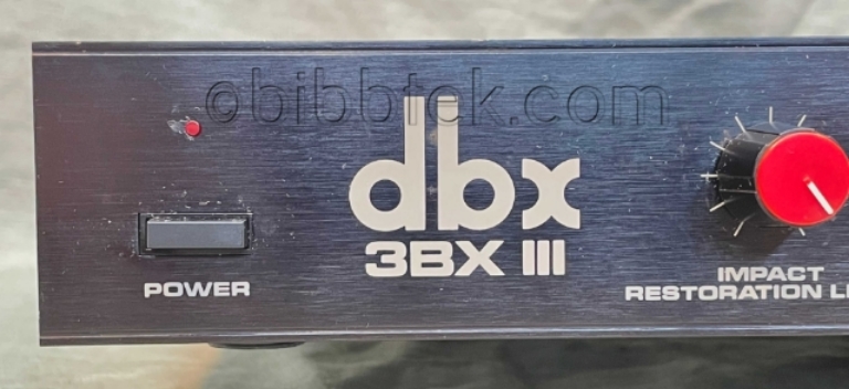 Image sur dbx 3BXiii  3 band dynamic range expander, VG condition.  snn50301843