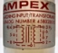 Picture of Ampex Balanced Matching Input transformer pn 4580200-02