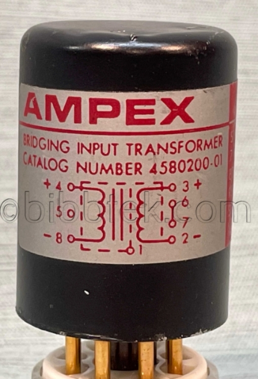 Image sur Ampex Balanced Matching Input transformer pn 4580200-01.