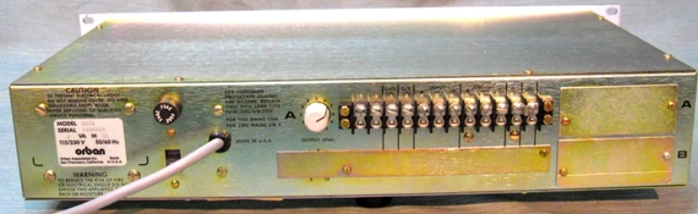 Picture of Orban 422A Limiter/DeEsser sn1446660. SOLD.