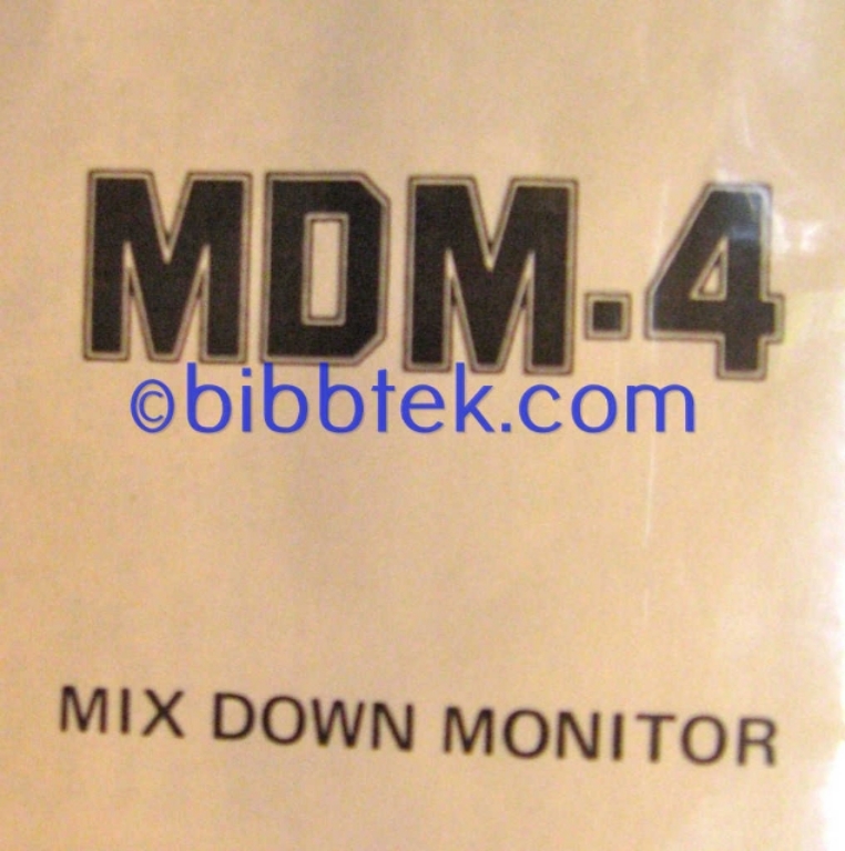 Picture of Calibration Standard Instruments MDM-4 Mix Down Monitors by E.M. Long