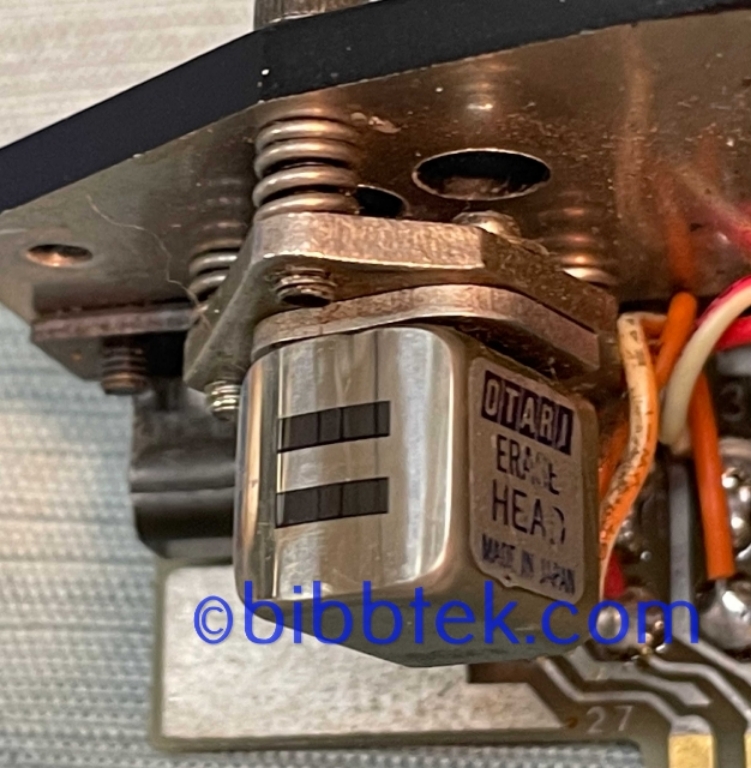 Picture of Otari 4 track .250" head assembly for MX5050BQ II  4 track machines.