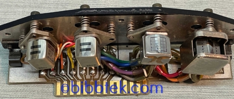 Picture of Otari 4 track .250" head assembly for MX5050BQ II  4 track machines.