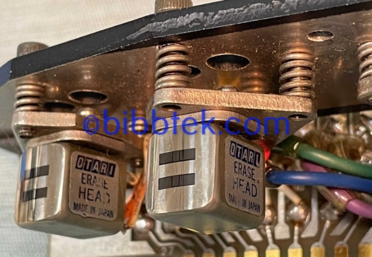 Picture of Otari 4 track .250" head assembly for MX5050BQ II  4 track machines.