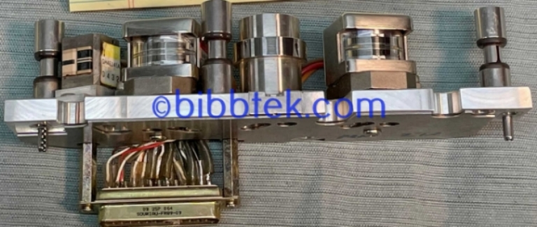 Picture of Otari 2 track .250" head assembly for Otari MX-55 machines.