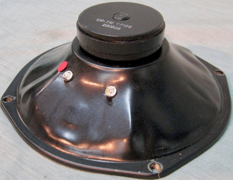Picture of Jensen C8-TM C7586 closed back Midrange, 4 hole.  SOLD Out.